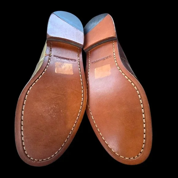 G.H.‎ Bass & Co. Colbert Men's Brown Leather Tassel Loafers Size 8D New in Box
